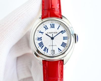 Cartier 8215 Movement 35MM in Diameter 316L Steel Women Watch